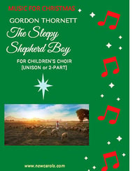 The Sleepy Shepherd Boy SA choral sheet music cover Thumbnail